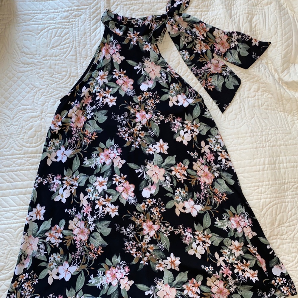 Floral A-line Dress